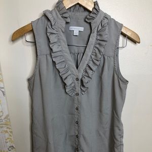 NY & Company gray shirt size xs